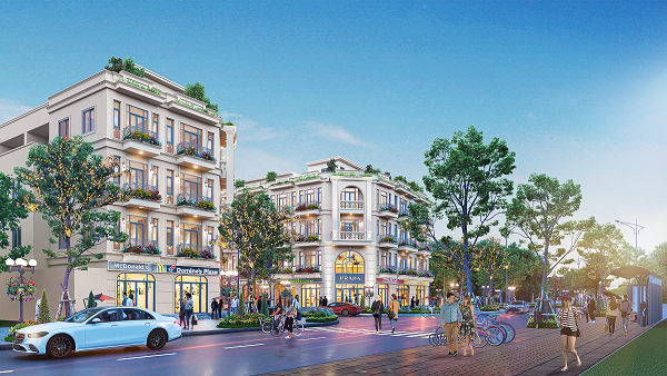 Nhà phố thương mại Hồng Bàng Midtown phù hợp kinh doanh đa dạng dịch vụ, sản phẩm
