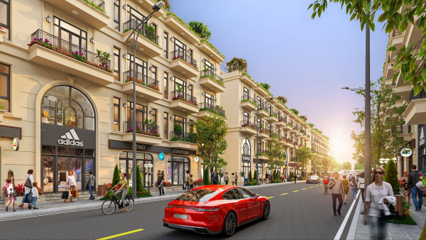 Nhà phố thương mại Hồng Bàng Midtown (Ảnh: G5 Invest)